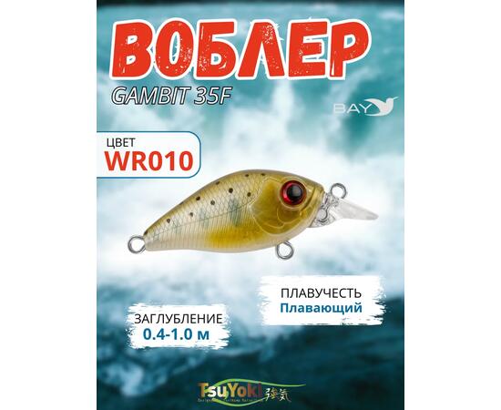 Воблер TsuYoki GAMBIT 35F WR010