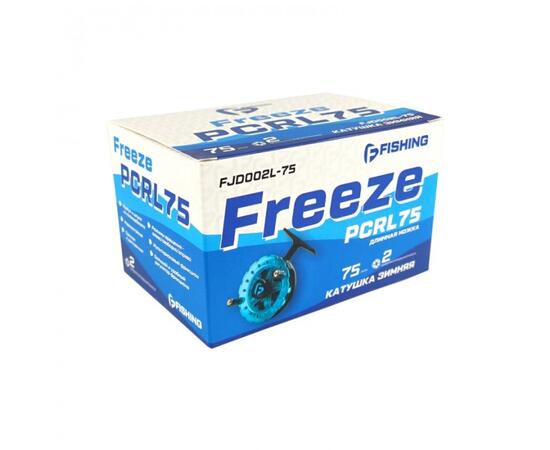 Катушка зимняя F-FISHING Freeze PCRL 75" 75мм 2bb Long leg