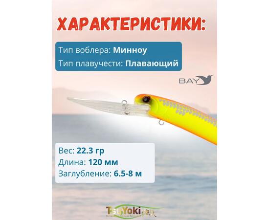 Воблер TsuYoki MAGO 120F XX-001