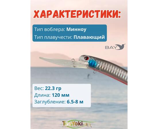 Воблер TsuYoki MAGO 120F 413