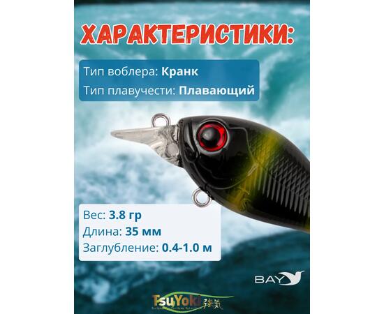Воблер TsuYoki GAMBIT 35F 621