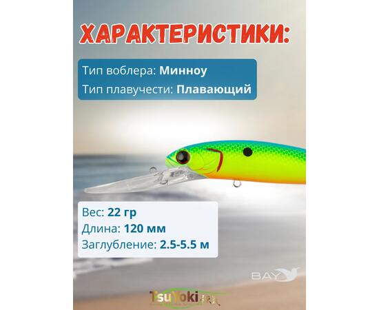 Воблер TsuYoki JASS 120F A508