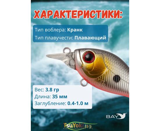 Воблер TsuYoki GAMBIT 35F 268R