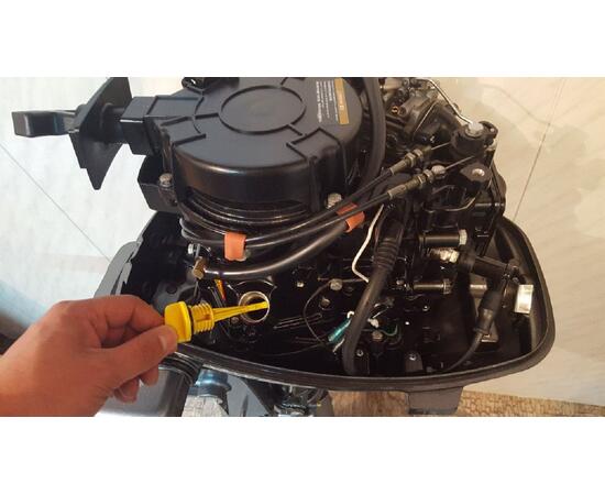 Лодочный мотор Hangkai 6.5 HP 4-х тактный с выносным баком