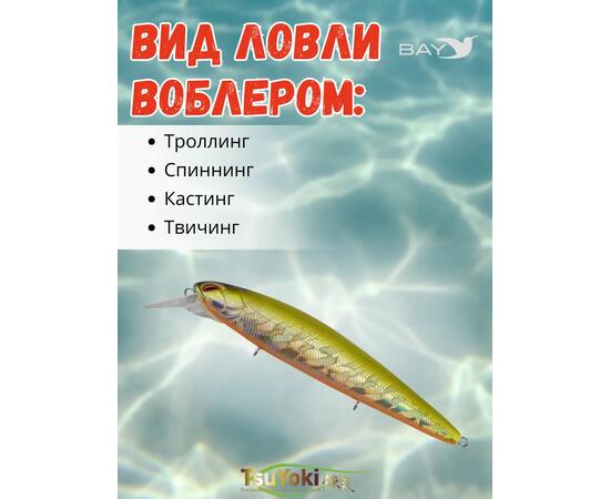Воблер TsuYoki DIPLOMAT SR 110 SP 435R