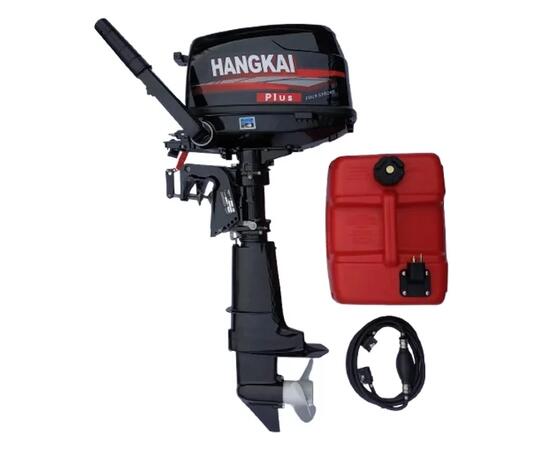 Лодочный мотор Hangkai 6.5 HP 4-х тактный с выносным баком