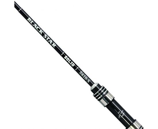 Спиннинг Xesta Black Star Solid 2nd Generation S610-S, 207 см, 0.3-7 г