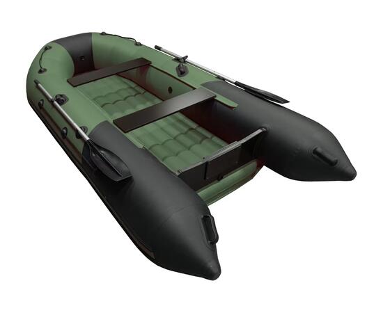 Надувная лодка Таймень NX 3400 НДНД зеленый/черный