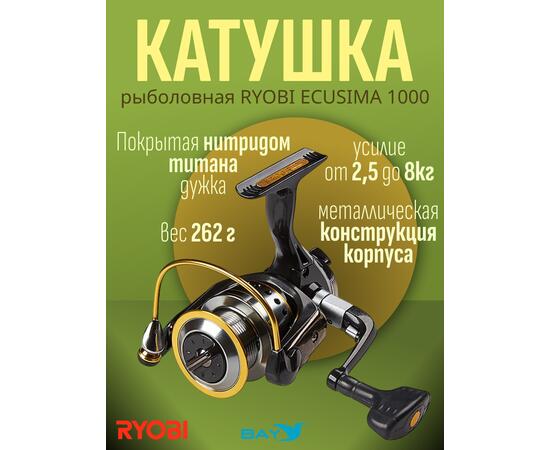 Катушка рыболовная RYOBI ECUSIMA 1000