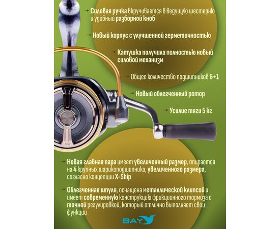 Катушка рыболовная RYOBI ECUSIMA PRO LT 1000