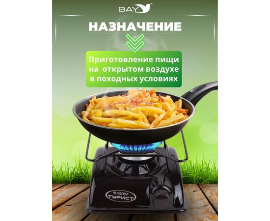 Плита газовая бытовая туристическая ПГТ1-Б Novogaz (новогаз)