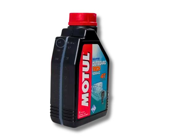 Моторное масло (4-х тактное) Motul Outboard Tech 4T 10W-40 1л