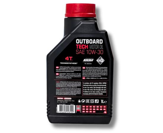 Моторное масло (4-х тактное) Motul Outboard Tech 10W-30 1л