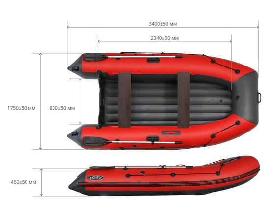 Лодка надувная REEF TRITON 340 ND
