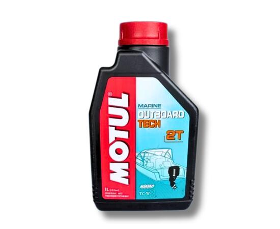 Моторное масло (2-х тактное) Motul Outboard Tech 2T 1л