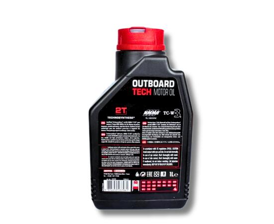 Моторное масло (2-х тактное) Motul Outboard Tech 2T 1л