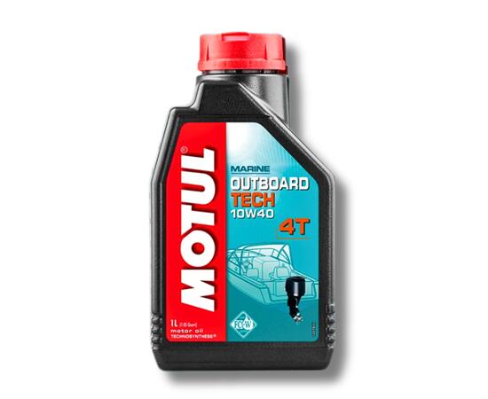 Моторное масло (4-х тактное) Motul Outboard Tech 4T 10W-40 1л