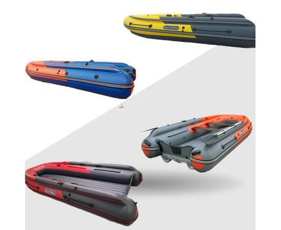 Лодка надувная REEF TRITON 370 Fi S-Max с интегрированным фальшбортом