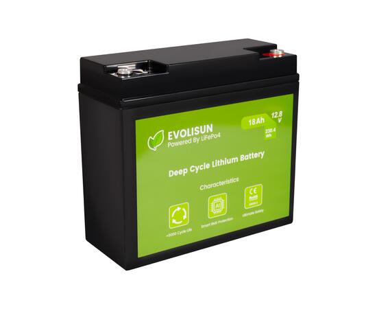 Аккумулятор EVOLISUN LiFePO4 12.8 V, 18 Ah (20A)