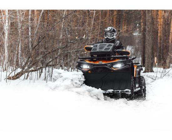 Комплект снегоотвала с быстросъемным креплением Quick black 150 мм для квадроцикла KIT SNOW PLOW 150CM INCL. QUICK ATTACHMENT SYSTEM + FITTING KIT
