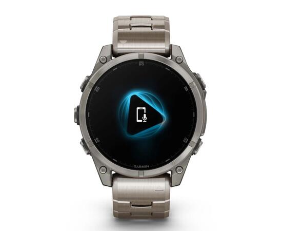 Умные часы Garmin Fenix 8 Amoled Sapphire 47 mm vented titanium bracelet