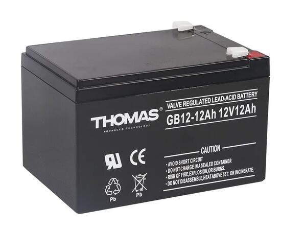 АККУМУЛЯТОР THOMAS (12 A/H), 12V ИБП