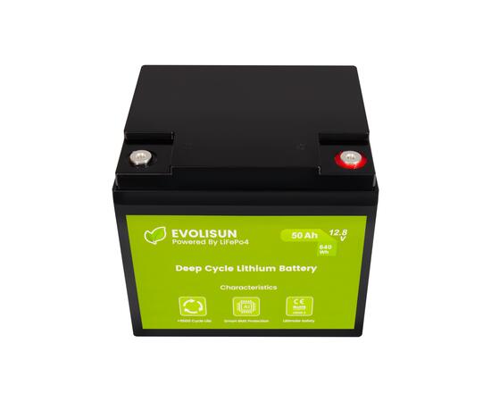 Аккумулятор EVOLISUN LiFePO4 12.8 V, 50 Ah (50A)