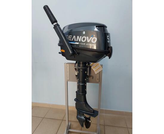 Лодочный мотор 4T Seanovo SNF 5 HS, в комплекте с выносным баком 12л