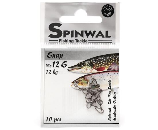 Застежка Spinwal Snap size 12S 12kg 10pcs