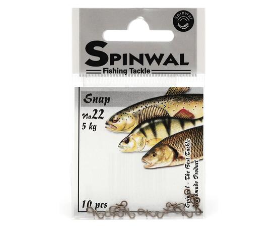 Застежка Spinwal Snap size 22 5kg 10pcs