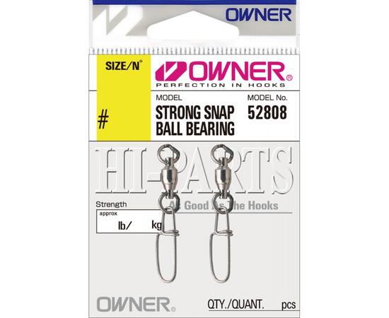 Застежка OWNER Strong Snap Ball Bearing №2 2шт