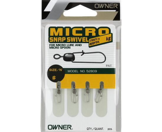 Застежка OWNER Micro Snap №0 4шт