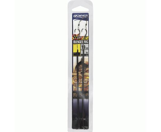 Оснастка готовая карповая OWNER ORC-4 Bungee rig №6 15lb 19см 2шт