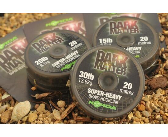 Поводковый материал KORDA Dark Matter Braid 20lb 20м