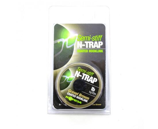 Поводковый материал KORDA N-Trap Semi-stiff 15lb Gravel