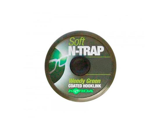 Поводковый материал KORDA N-Trap Soft Weedy Green 15lb 20м