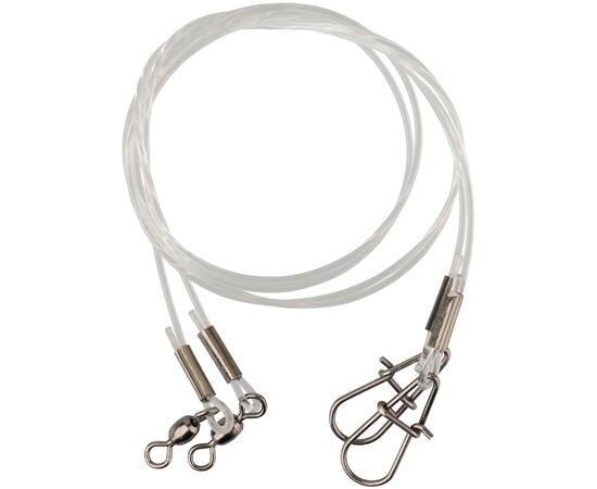 Поводки SAVAGE GEAR Regenerator Trace 50cm 0.85mm 20kg Swivel Needle Snap 3pc