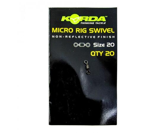 Вертлюг KORDA Micro Rig Swivel №20