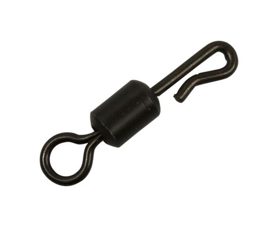 Вертлюг с кольцом и быстросъемом KORDA Kwick Change Swivel №8