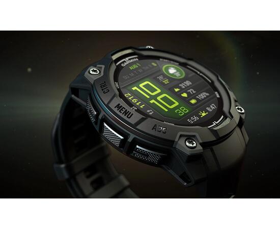 Умные часы Garmin Instinct 3 (50 мм) AMOLED черные/угольные