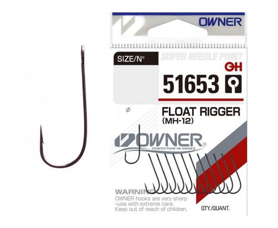 Крючок OWNER Float Rigger MH-12 BC №8 11шт