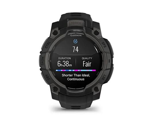 Умные часы Garmin Instinct 3 (50 мм) AMOLED черные/угольные
