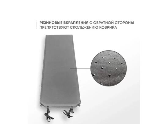 Коврик туристический RSP Velour 75 серый