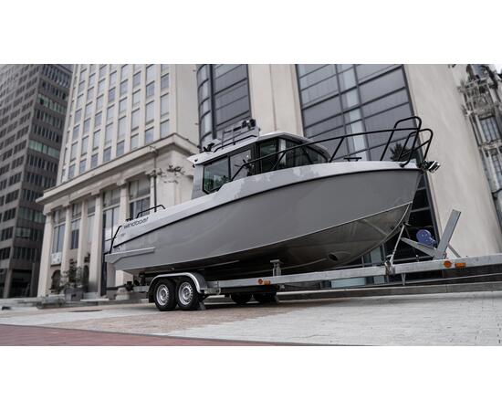 Алюминиевая лодка Windboat 7.0 Cabin
