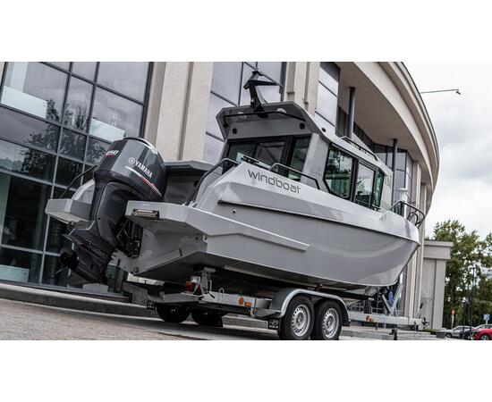 Алюминиевая лодка Windboat 7.0 Cabin