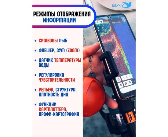 Беспроводной эхолот Практик 8 Маяк Wi-Fi