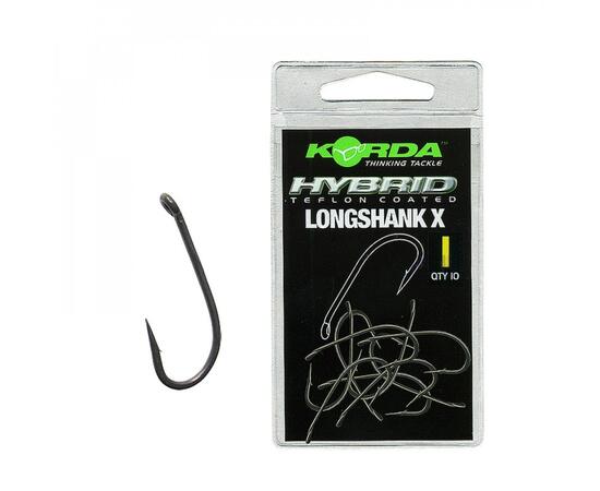 Крючок KORDA Long Shank-X №8