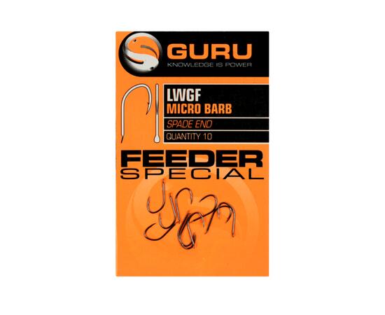 Крючок Guru LWGF Feeder Special Barbed №20 с микробородкой
