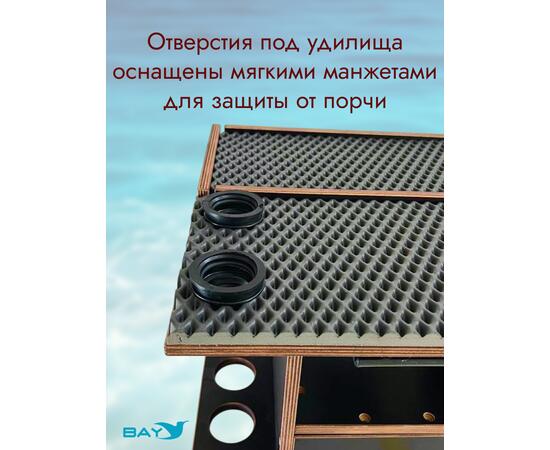 УКБ с отверстиями под 4 удилища + столик/дверца (УКБ 4УС) + EVA коврик