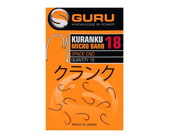 Крючок GURU Kuranku №18 микробородка с лопаткой